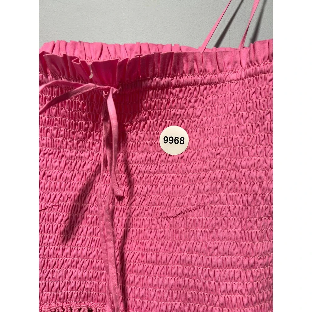 Free People Pink Tiered Maxi Dress - Picture 10 of 10